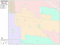 Huntington Park Digital Map Premium Style